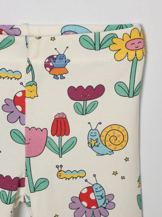 26SS [키즈] 스텔라 맥카트니 스트레이트 팬츠 TY6E00I0327 102 Ivory - STELLA MCCARTNEY