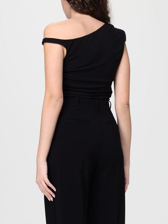 26SS 엘리자베타프랜치 민소매 티셔츠 BO01361E2 110 Black - ELISABETTA FRANCHI