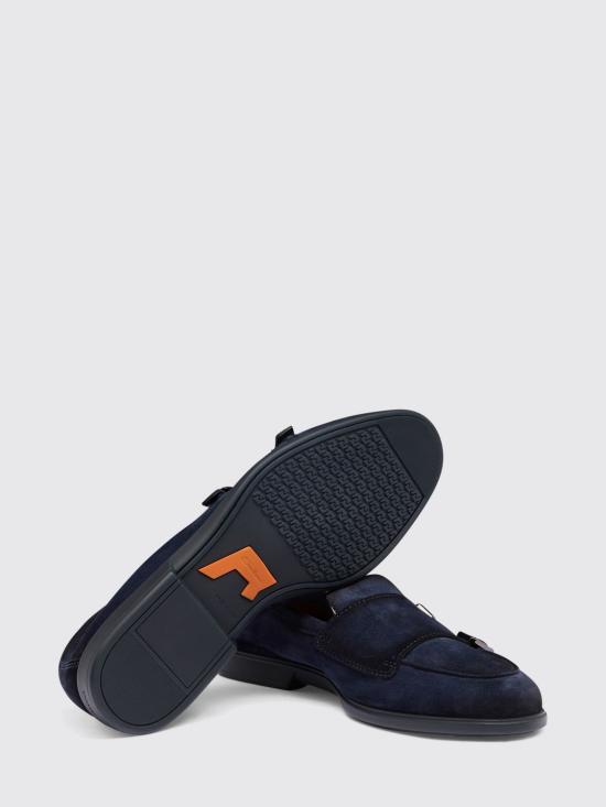 26SS 산토니 로퍼 MGAR19006OOTSEAA U60 Blue - SANTONI