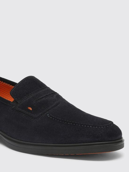 26SS 산토니 로퍼 MGEO18964NEAXGEX U60 Blue - SANTONI