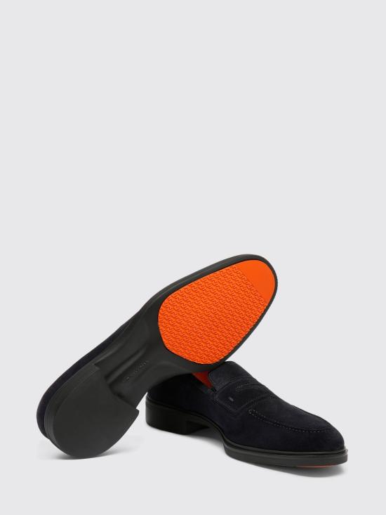 26SS 산토니 로퍼 MGEO18964NEAXGEX U60 Blue - SANTONI