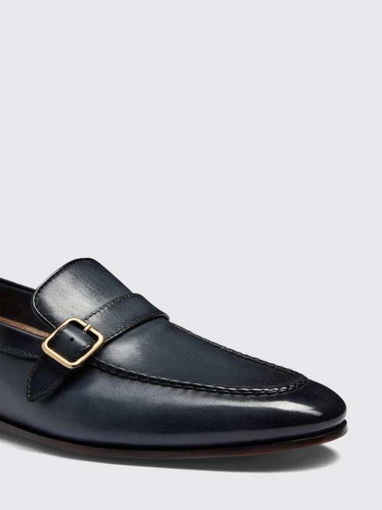 26SS 산토니 로퍼 MCNC18005SA4SLAS U59 Blue - SANTONI