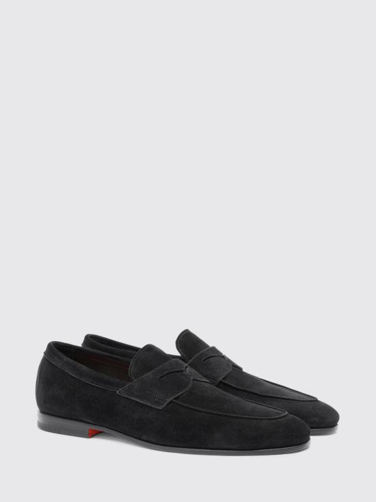 26SS 산토니 로퍼 MCNC18837SA4SEAA N01 Black - SANTONI
