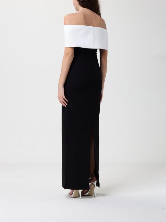 26SS 셀프 포트레이트 롱 원피스 RS26180XB Black - SELF PORTRAIT