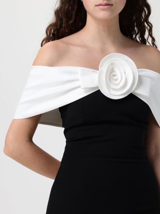 26SS 셀프 포트레이트 롱 원피스 RS26180XB Black - SELF PORTRAIT