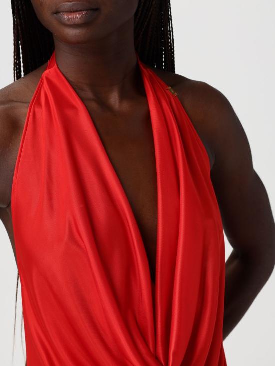 26SS 엘리자베타프랜치 블라우스 CN00861E2 H85 Red - ELISABETTA FRANCHI