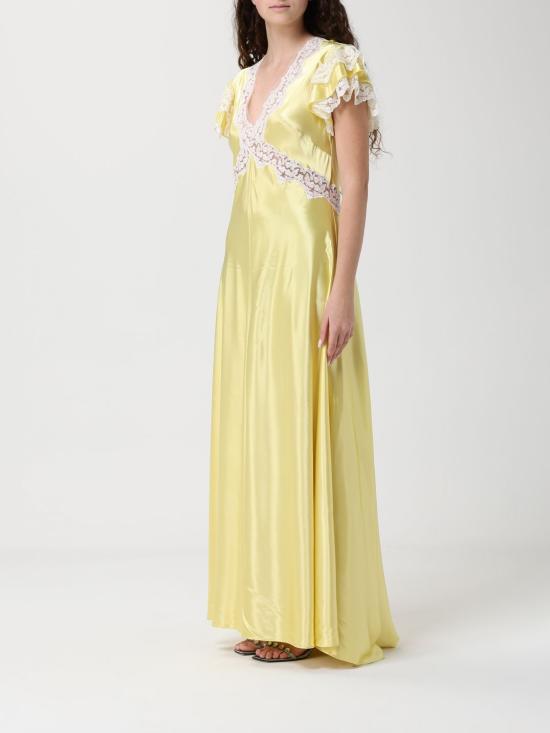 26SS 알베르타 페레티 롱 원피스 04221627 1024 Yellow - ALBERTA FERRETTI