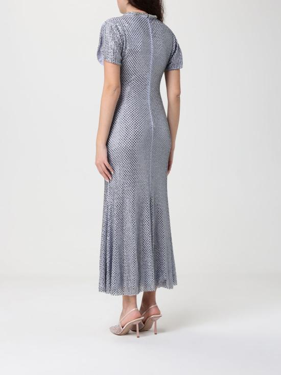 26SS 셀프 포트레이트 롱 원피스 RS26506MBL Blue - SELF PORTRAIT