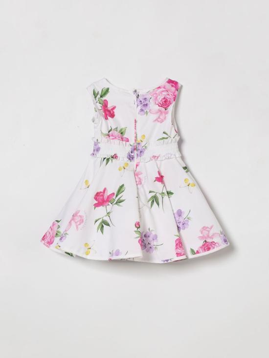 26SS [키즈] 모나리자 원피스 11G9087621 0099 White - MONNALISA