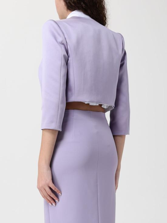 26SS 엘리자베타프랜치 자켓 GI22561E2 EV7 Lilac - ELISABETTA FRANCHI