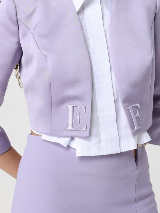 26SS 엘리자베타프랜치 자켓 GI22561E2 EV7 Lilac - ELISABETTA FRANCHI