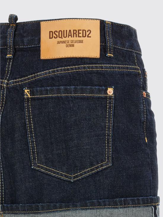 26SS 디스퀘어드2 데님 스커트 S75MA1024S30833 470 Blue - DSQUARED2