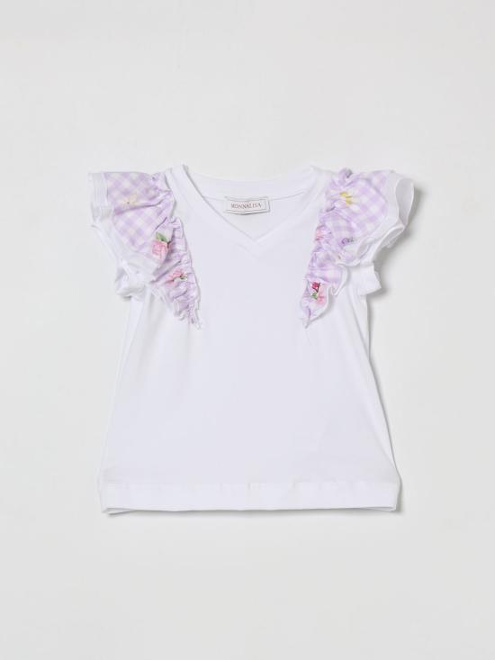 26SS [키즈] 모나리자 티셔츠 11G6047201 9965 Wisteria