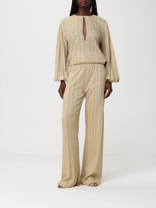 26SS 미소니 블라우스 DS26SJ0ABK01GH S01KN Gold - MISSONI