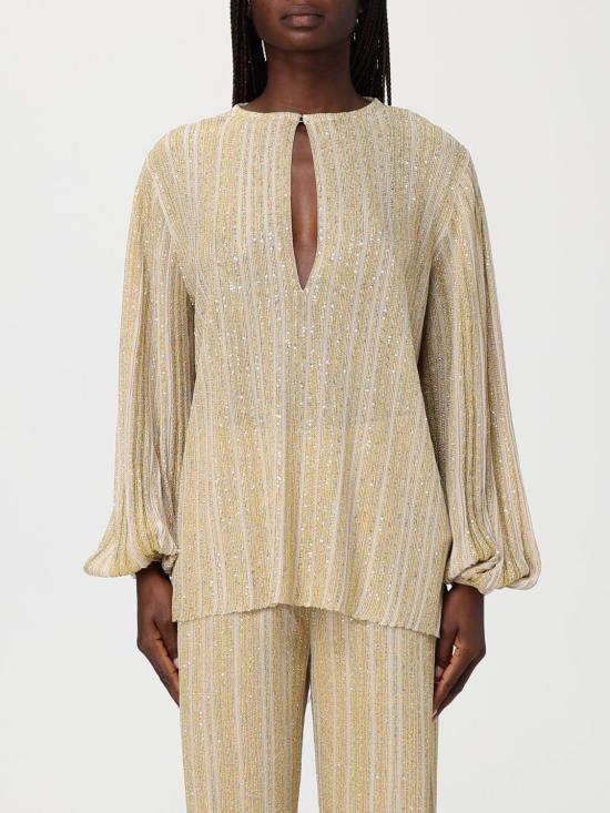 26SS 미소니 블라우스 DS26SJ0ABK01GH S01KN Gold