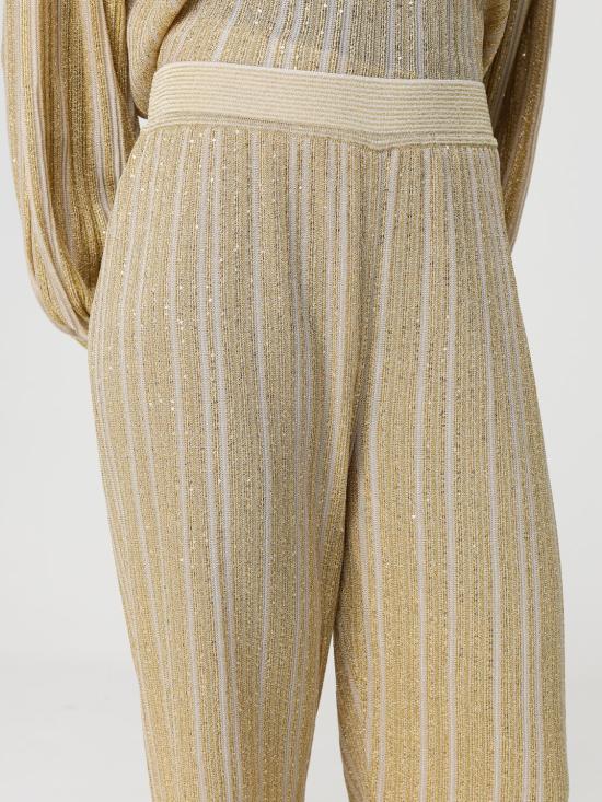 26SS 미소니 팔라초 팬츠 DS26SI08BK01GH S01KN Gold - MISSONI