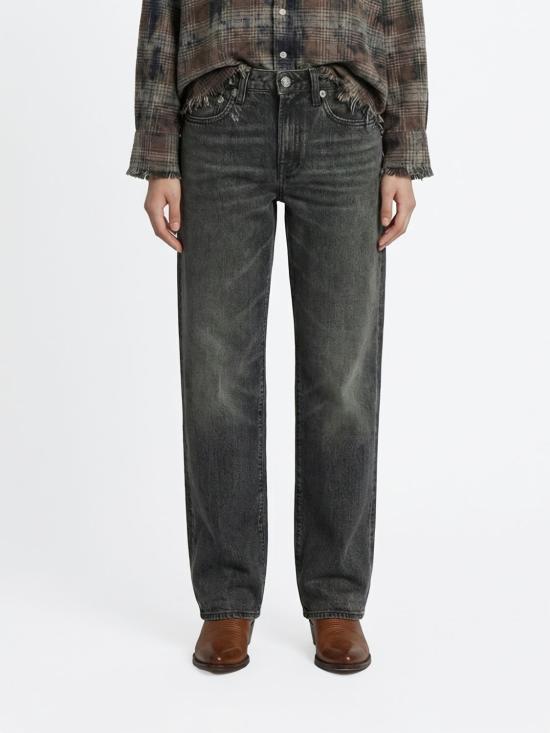 26SS 알13 데님 팬츠 R13WD220D 392A Grey