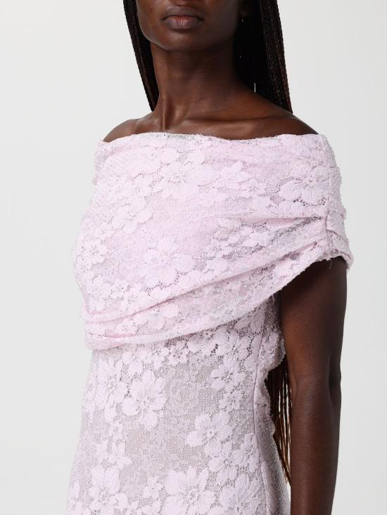 26SS 셀프 포트레이트 롱 원피스 RS26002MP Pink - SELF PORTRAIT