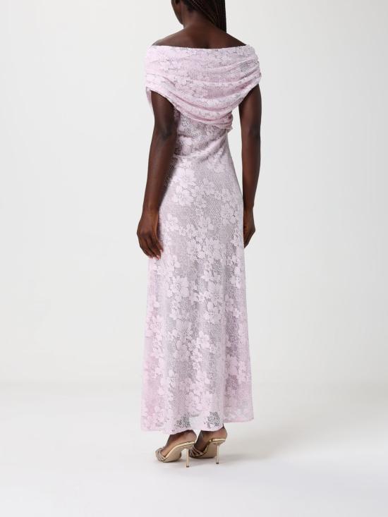 26SS 셀프 포트레이트 롱 원피스 RS26002MP Pink - SELF PORTRAIT