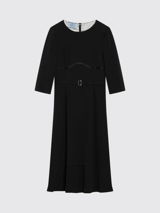 26SS 프라다 롱 원피스 P3R31ROOO19EE F0002 Black