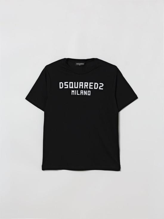 26SS [키즈] 디스퀘어드2 티셔츠 DQ3164D0015 DQ900 Black