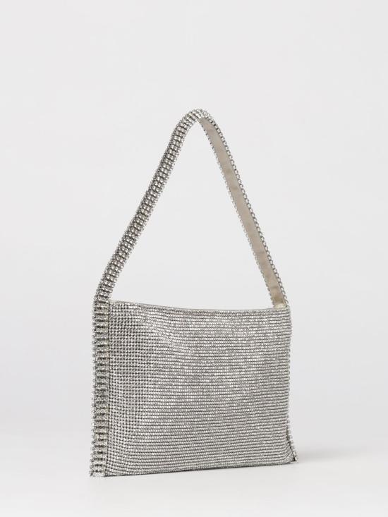 26SS 베네데따부르치케스 토트백 0016019 CRYSTAL ON Silver - BENEDETTA BRUZZICHES