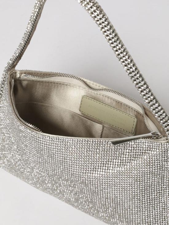 26SS 베네데따부르치케스 토트백 0016019 CRYSTAL ON Silver - BENEDETTA BRUZZICHES