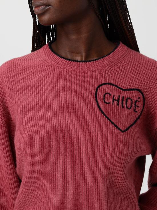 26SS 끌로에 스웨터 CH26SMP39710 6AN Pink - CHLOE