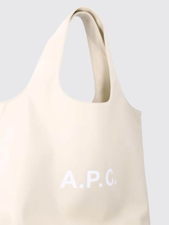 26SS 아페쎄 나논 로고 토트백 M61565PUAAT AAD Beige - A.P.C.
