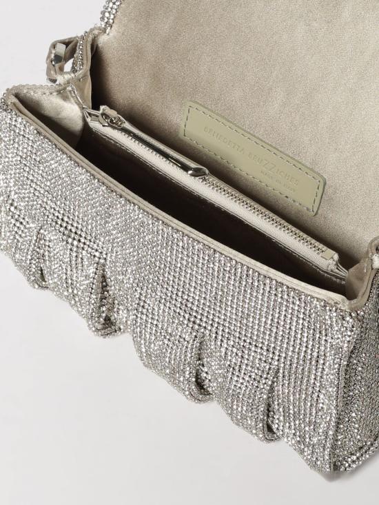 26SS 베네데따부르치케스 토트백 0125019 CRYSTAL ON Silver - BENEDETTA BRUZZICHES