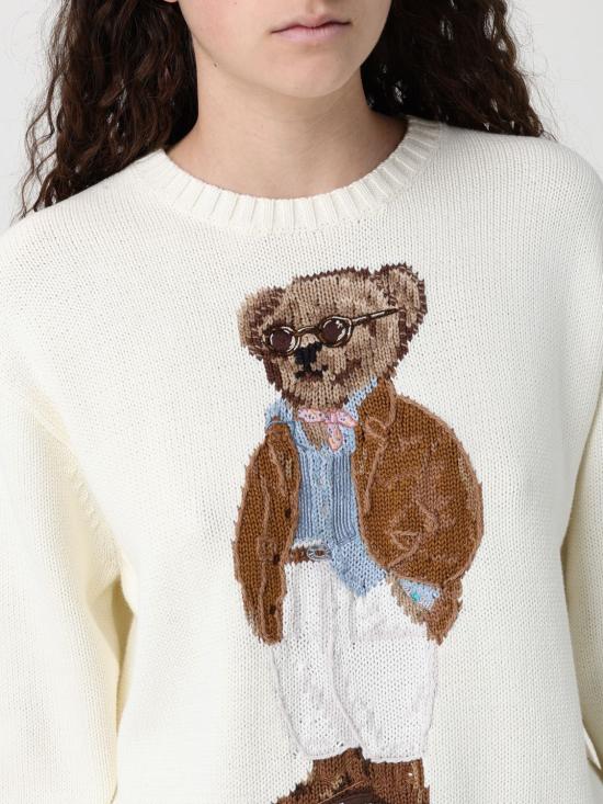 26SS 폴로 랄프로렌 스웨터 211978359 001 White - POLO RALPH LAUREN