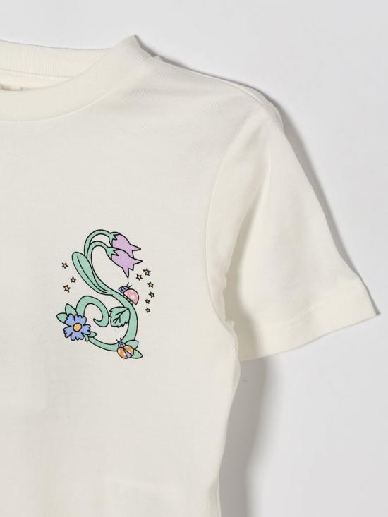 26SS [키즈] 스텔라 맥카트니 티셔츠 TY8A21Z0434 101 White - STELLA MCCARTNEY
