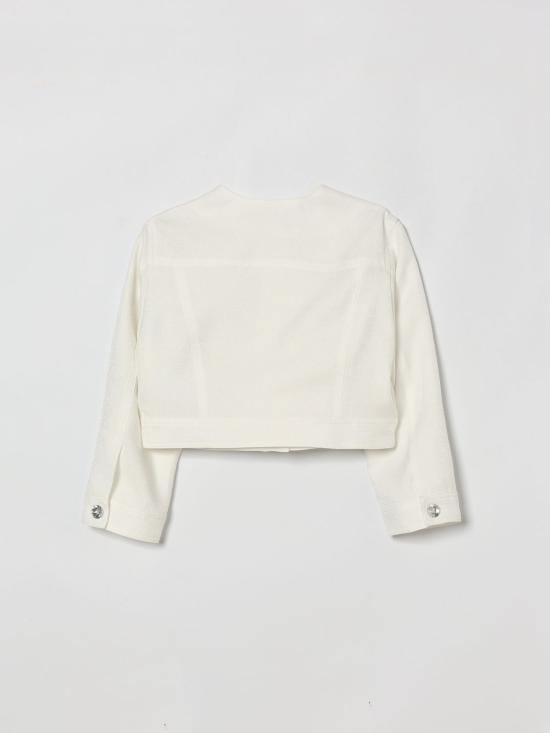 26SS [키즈] 모나리자 캐주얼 자켓 71G1047124 0001 Yellow Cream - MONNALISA