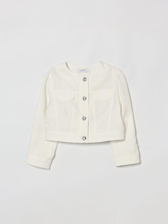 26SS [키즈] 모나리자 캐주얼 자켓 71G1047124 0001 Yellow Cream