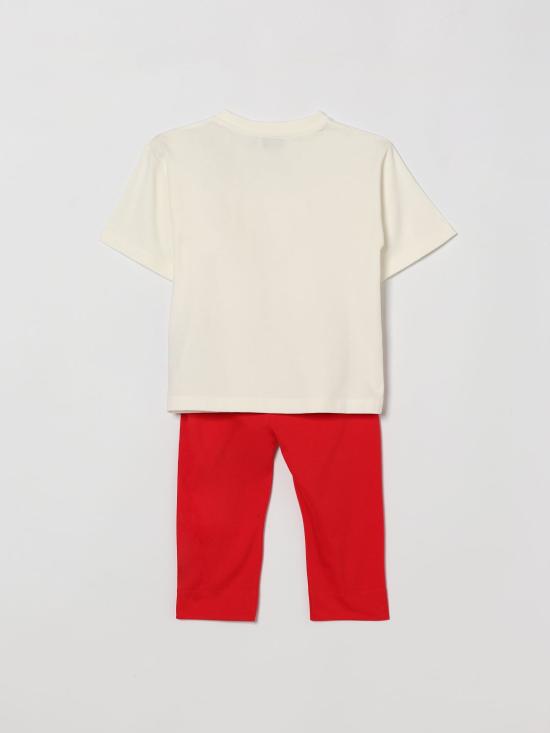 26SS [키즈] 모스키노 캐주얼 세트 HCG00DLBA00 83979 Red - MOSCHINO