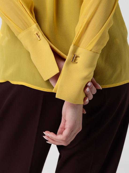 26SS 엘리자베타프랜치 셔츠 CA14861E2 EV4 Yellow - ELISABETTA FRANCHI