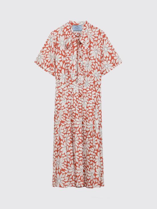 26SS 프라다 롱 원피스 P3R33OOO19CO F0126 Red