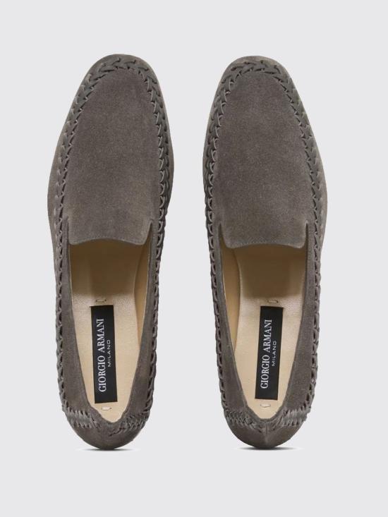 26SS 조르지오 아르마니 로퍼 GW002806AF23557 M8265 Grey - GIORGIO ARMANI