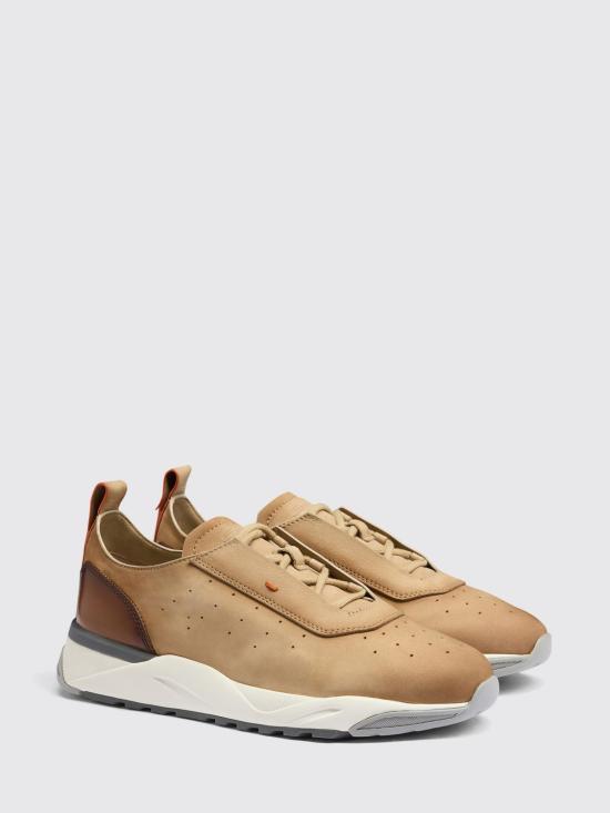 26SS 산토니 스니커즈 MBIM22032BGRTOPQ E10 Beige - SANTONI