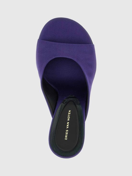 26SS 드리스 반 노튼 힐/펌프스 2610117553304 444 Violet - DRIES VAN NOTEN