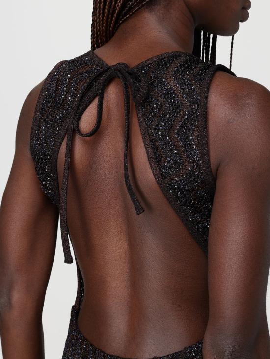 26SS 미소니 롱 원피스 MS26SQ1FBV00IT S80EQ Brown - MISSONI