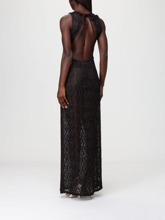 26SS 미소니 롱 원피스 MS26SQ1FBV00IT S80EQ Brown - MISSONI