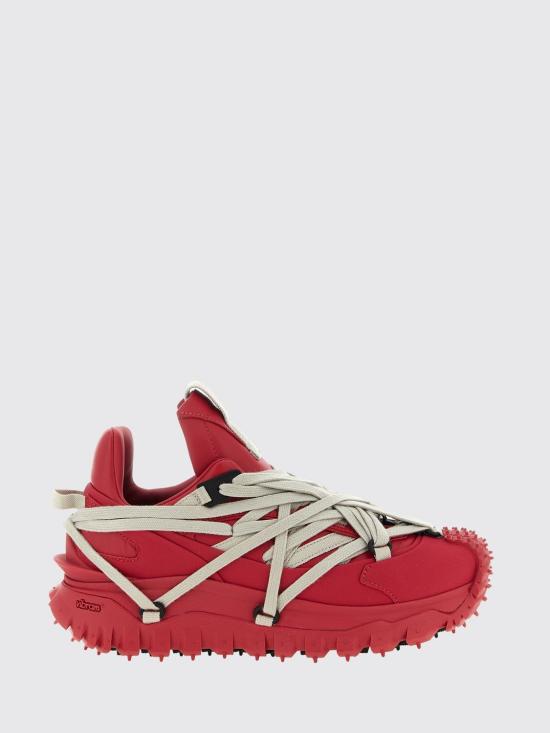 26SS 릭 오웬스 X 몽클레어 트래블그립 메가레이스 MU01F4M10M4321 451 Red