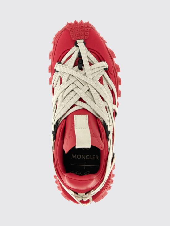 26SS 릭 오웬스 X 몽클레어 트래블그립 메가레이스 MU01F4M10M4321 451 Red - RICK OWENS