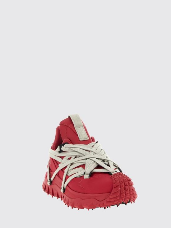 26SS 릭 오웬스 X 몽클레어 트래블그립 메가레이스 MU01F4M10M4321 451 Red - RICK OWENS