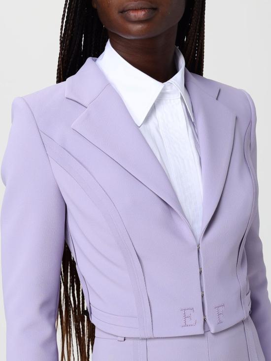 26SS 엘리자베타프랜치 자켓 GI22261E2 EV7 Lilac - ELISABETTA FRANCHI