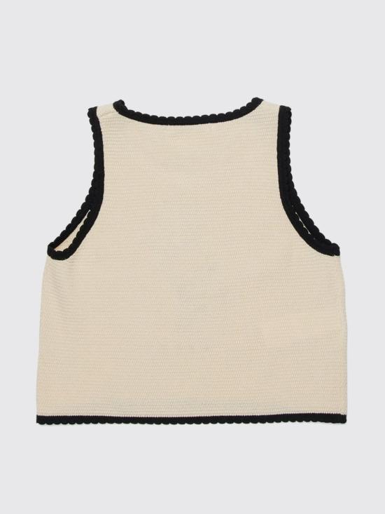 26SS [키즈] 마르니 티셔츠 M01737M00WZ 0M115 Beige - MARNI