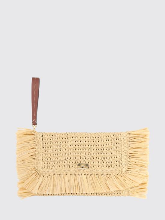 26SS 안야힌드마치 클러치/파우치 203685 NATURAL Beige