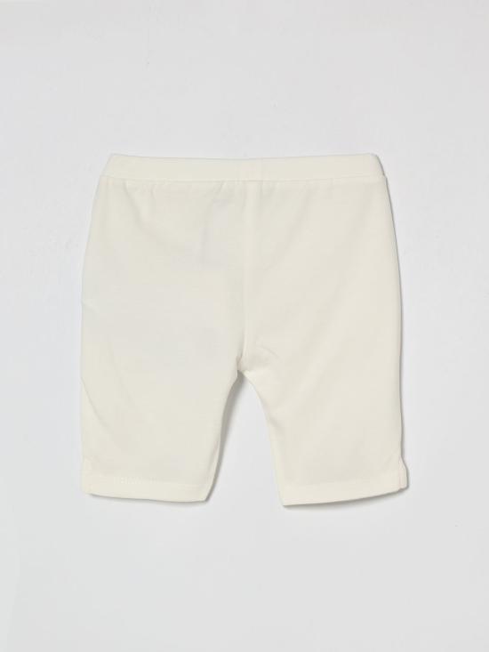 26SS [키즈] 모스키노 스트레이트 팬츠 MDP03JLBA00 10063 White - MOSCHINO