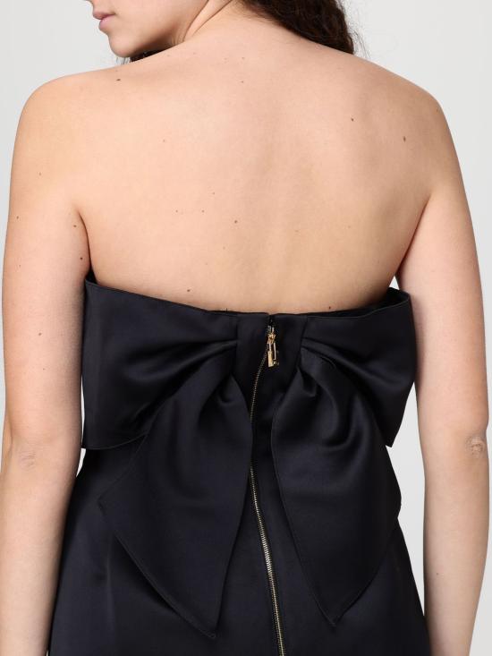 26SS 엘리자베타프랜치 롱 원피스 AB94962E2 110 Black - ELISABETTA FRANCHI